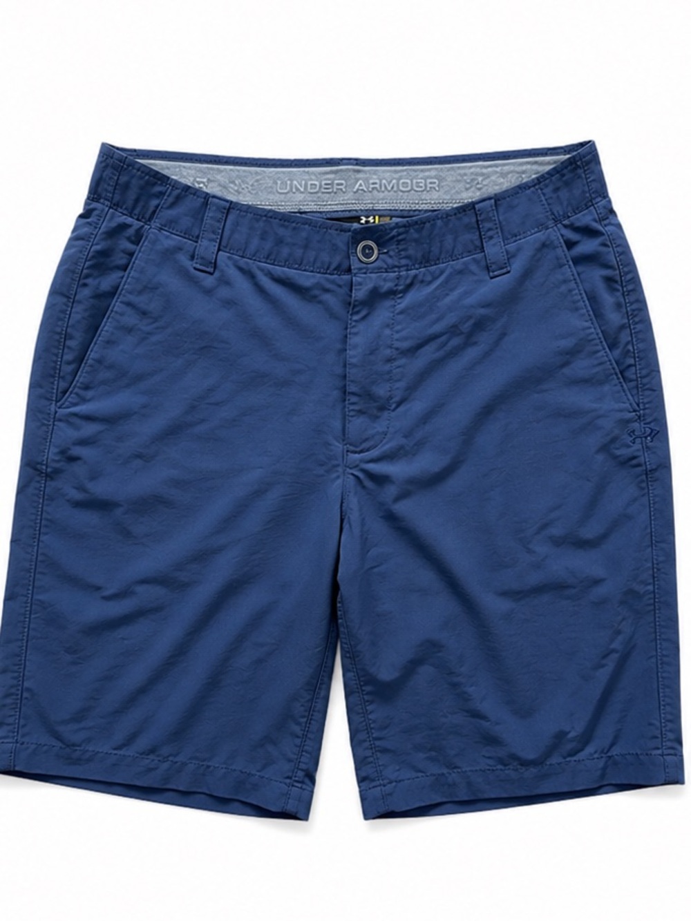 Under Armour Golf Performance Shorts Navy Blue Size 34 Stretch Lightweight